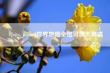 金华世界地图全图可放大高清