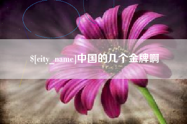 金华中国的几个金牌啊