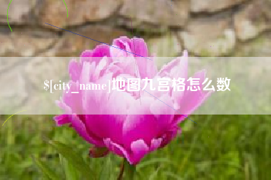 金华地图九宫格怎么数