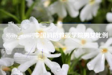 金华中国消防救援学院男女比例