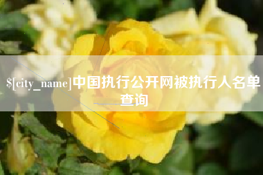 金华中国执行公开网被执行人名单查询