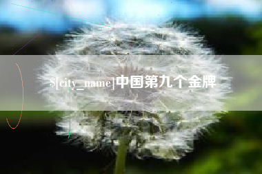 金华中国第九个金牌