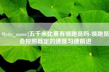 金华五千米比赛有领跑员吗-领跑员会按照既定的速度匀速前进