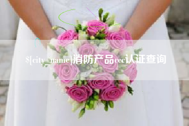金华消防产品ccc认证查询